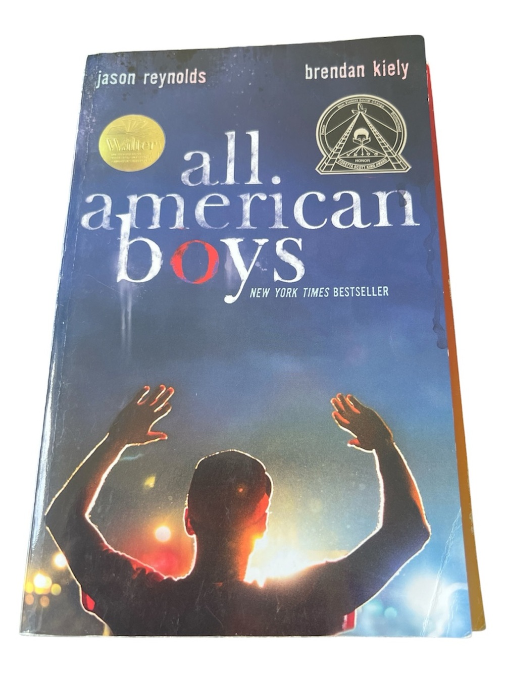 All American Boys by Jason Reynolds & Brendan Kiely - Blue Cover